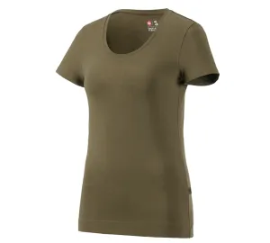 e.s. ženska kratka majica cotton stretch