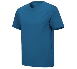 e.s. kratka majica cotton stretch z V-izrezom