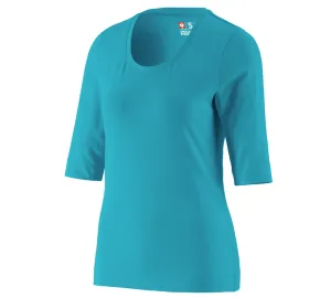 e.s. majica 3/4-rokav cotton stretch, ženska