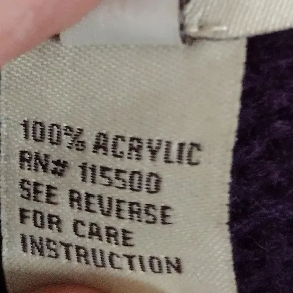 Escio Anthropologie plum purple tunic style cross cross detail knit top size XL