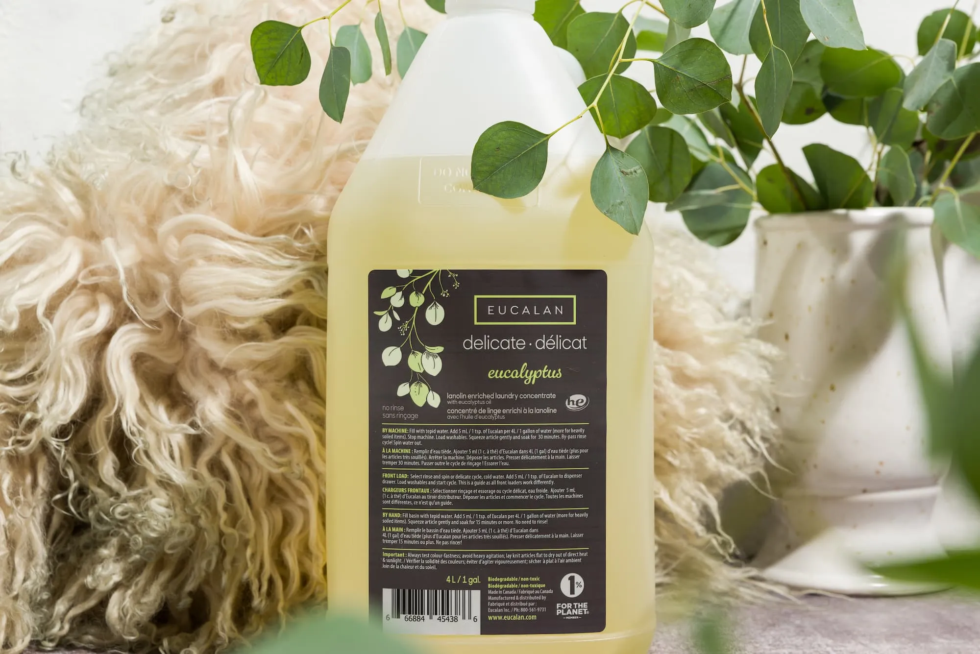 EUCALAN- 1 gal / 4L jug- Lavender/ Eucalyptus (with free pump)