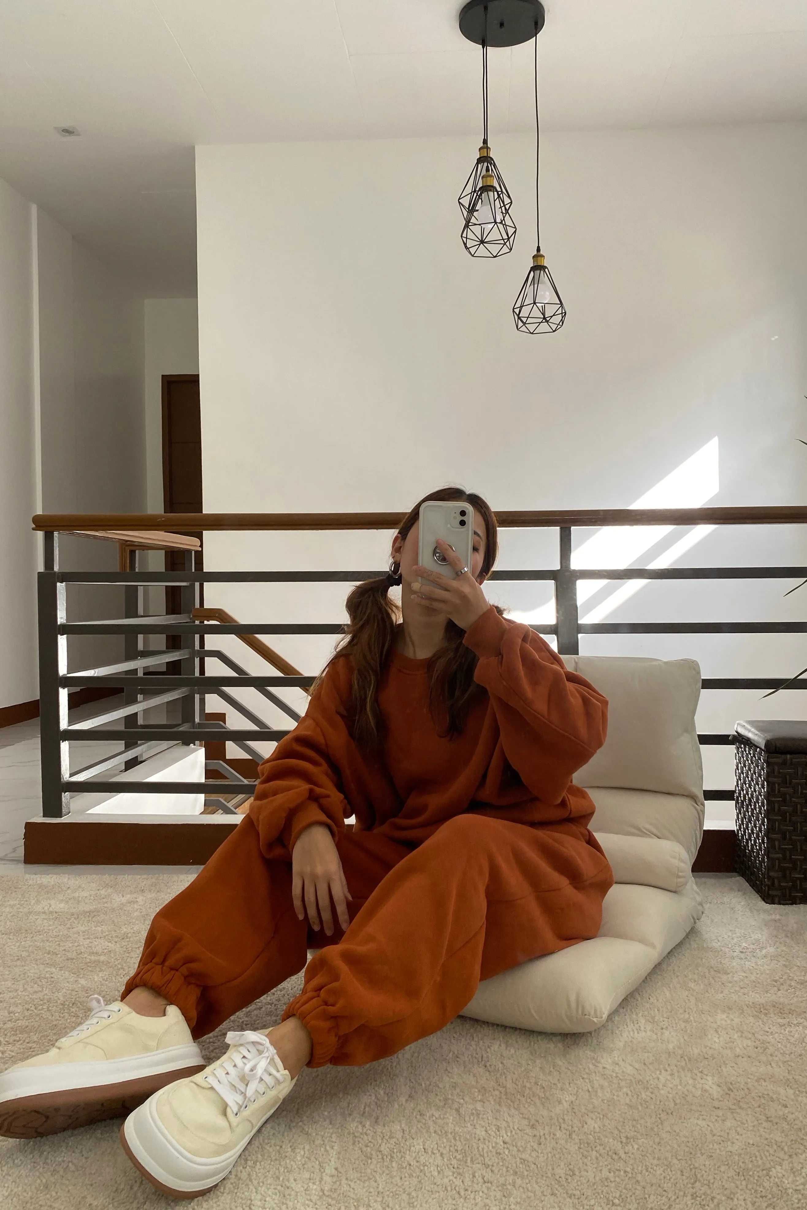 [EVERYDAY] Day Tripper Lounge Sweatshirt - Flaming Sunset