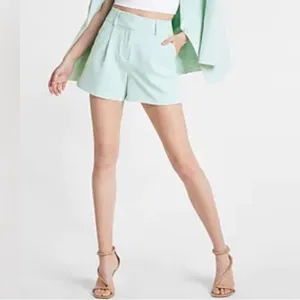 Express mint green shorts