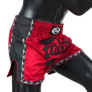 FAIRTEX - SHORTS - RED SLIM CUT