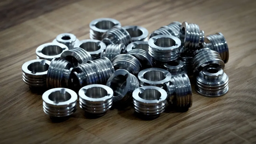 Flush Fit 510 Adapter for Billet Box | High-Grade Stainless Steel | UK Made