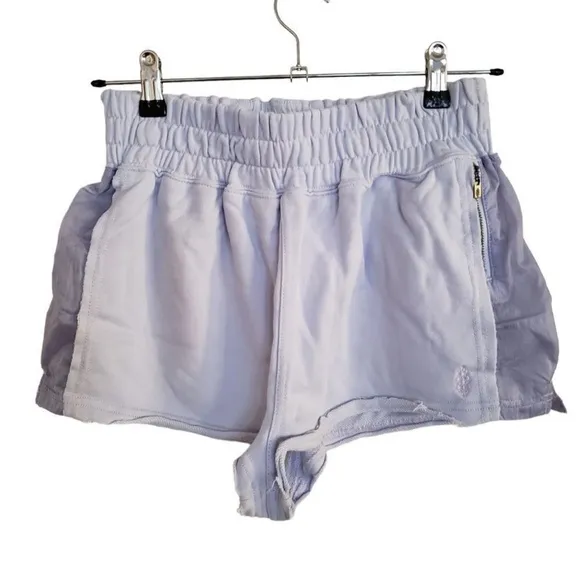 FP Movement Halfway There Raw Hem Colorbloxk Shorts Size Small