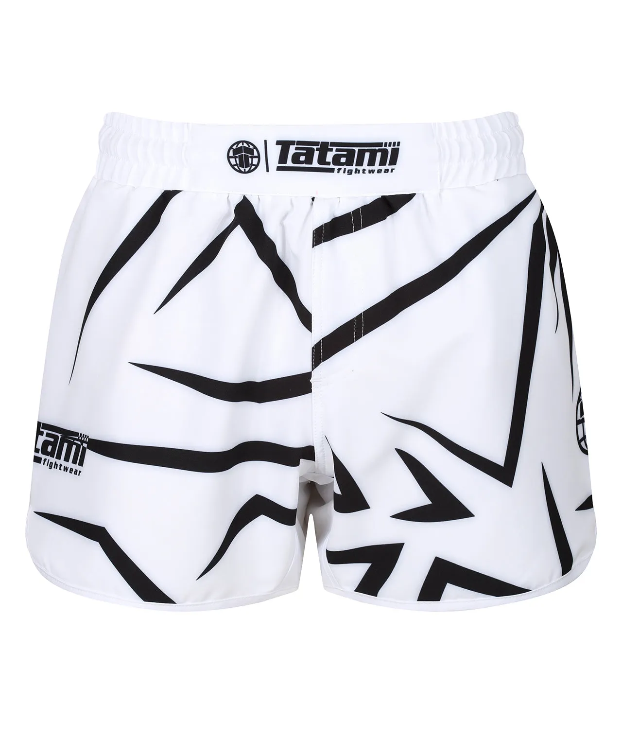 Fracture Eco Tech Recycled High Cut Shorts - White