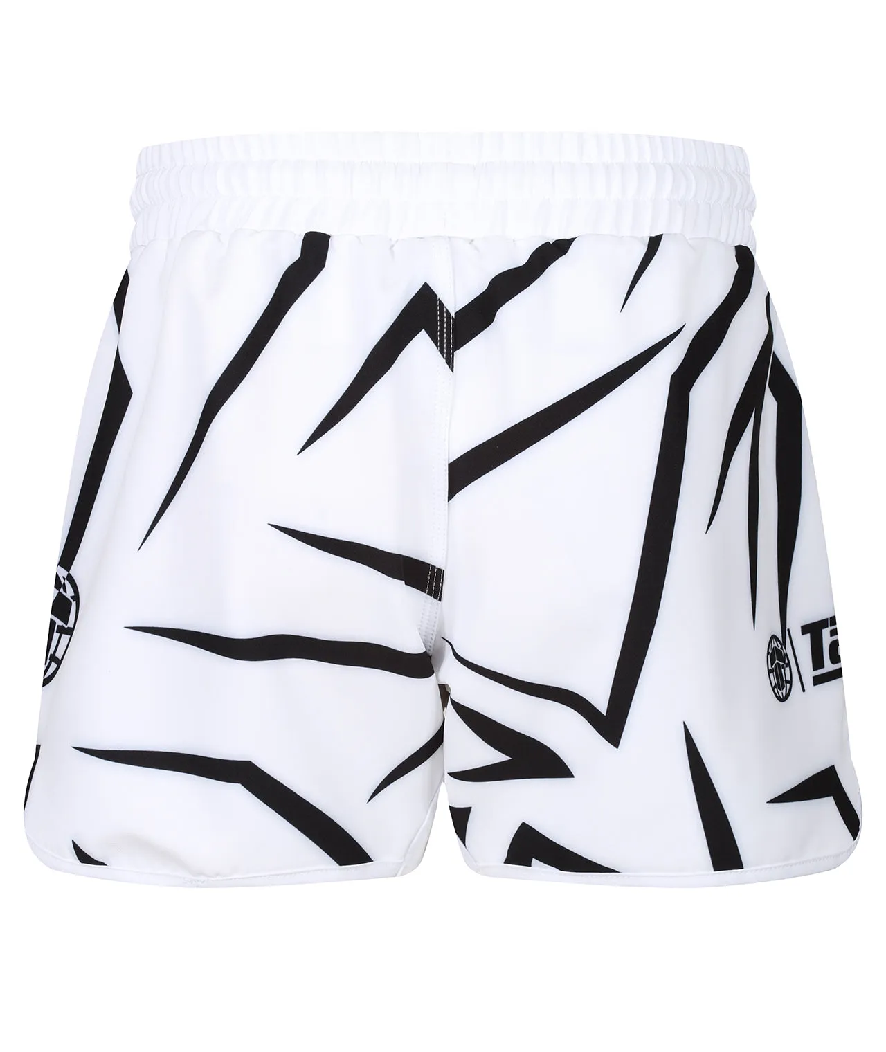 Fracture Eco Tech Recycled High Cut Shorts - White