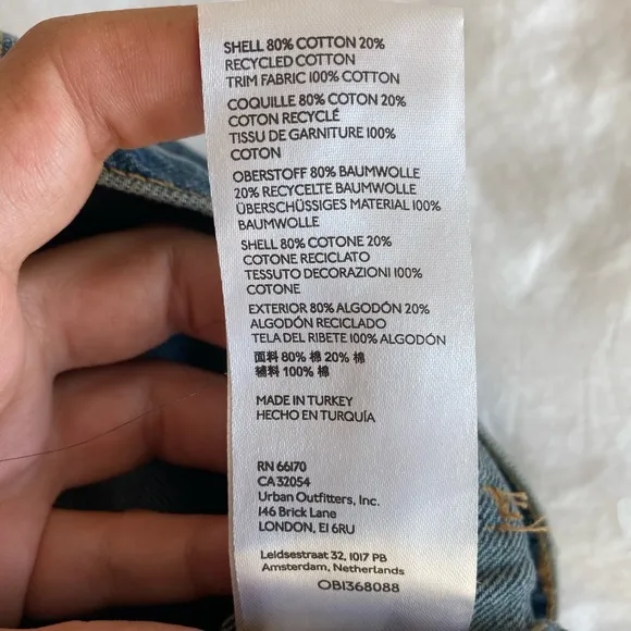 Free People Rocky Mountain Straight Leg Jeans In Alpine Blue Size 27
