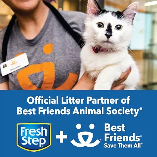 Fresh Step Clumping Cat Litter, Multi-Cat Odor Control, 14 lbs