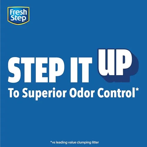 Fresh Step Clumping Cat Litter, Multi-Cat Odor Control, 14 lbs