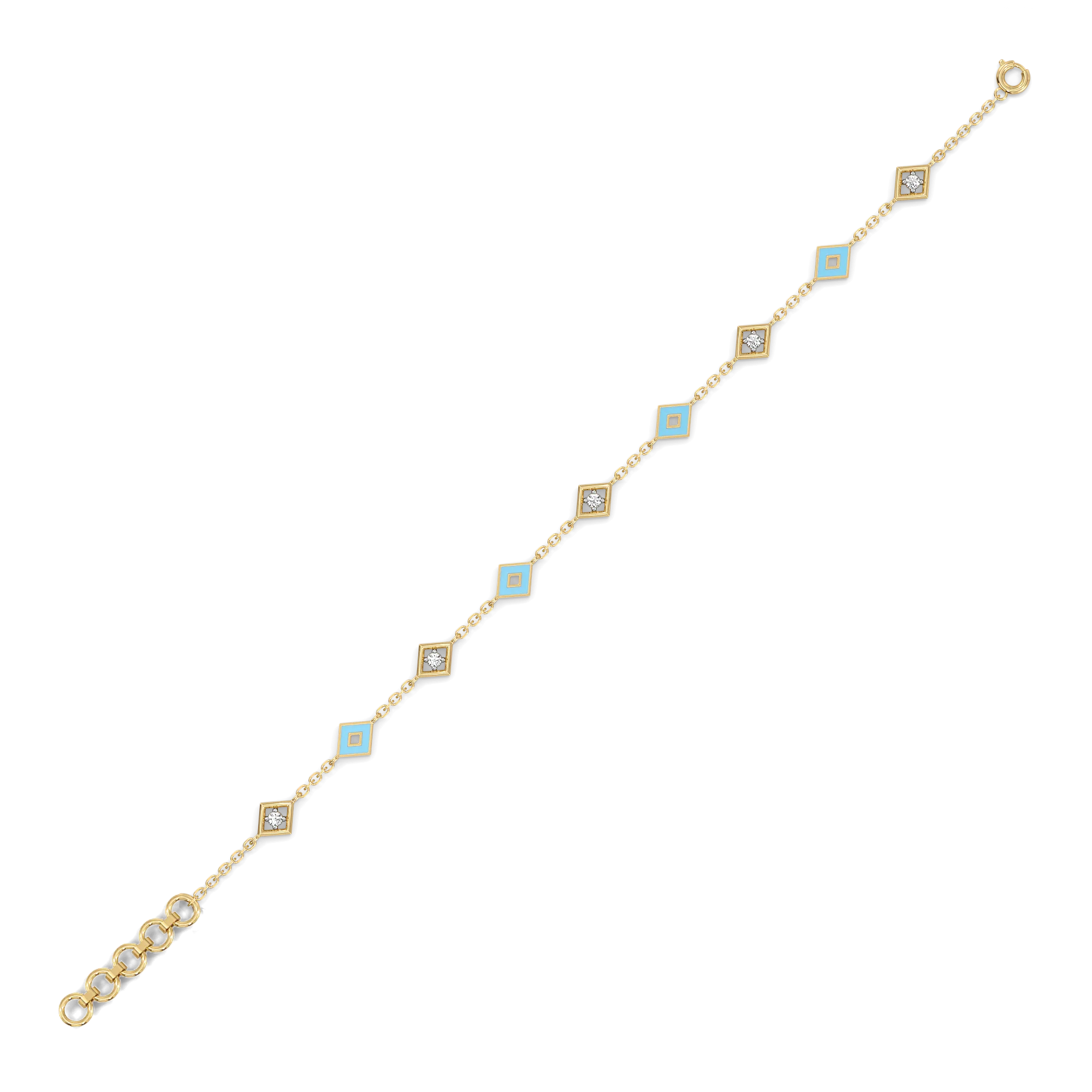 Frosted Serenity - Lab Grown Diamond Bracelet