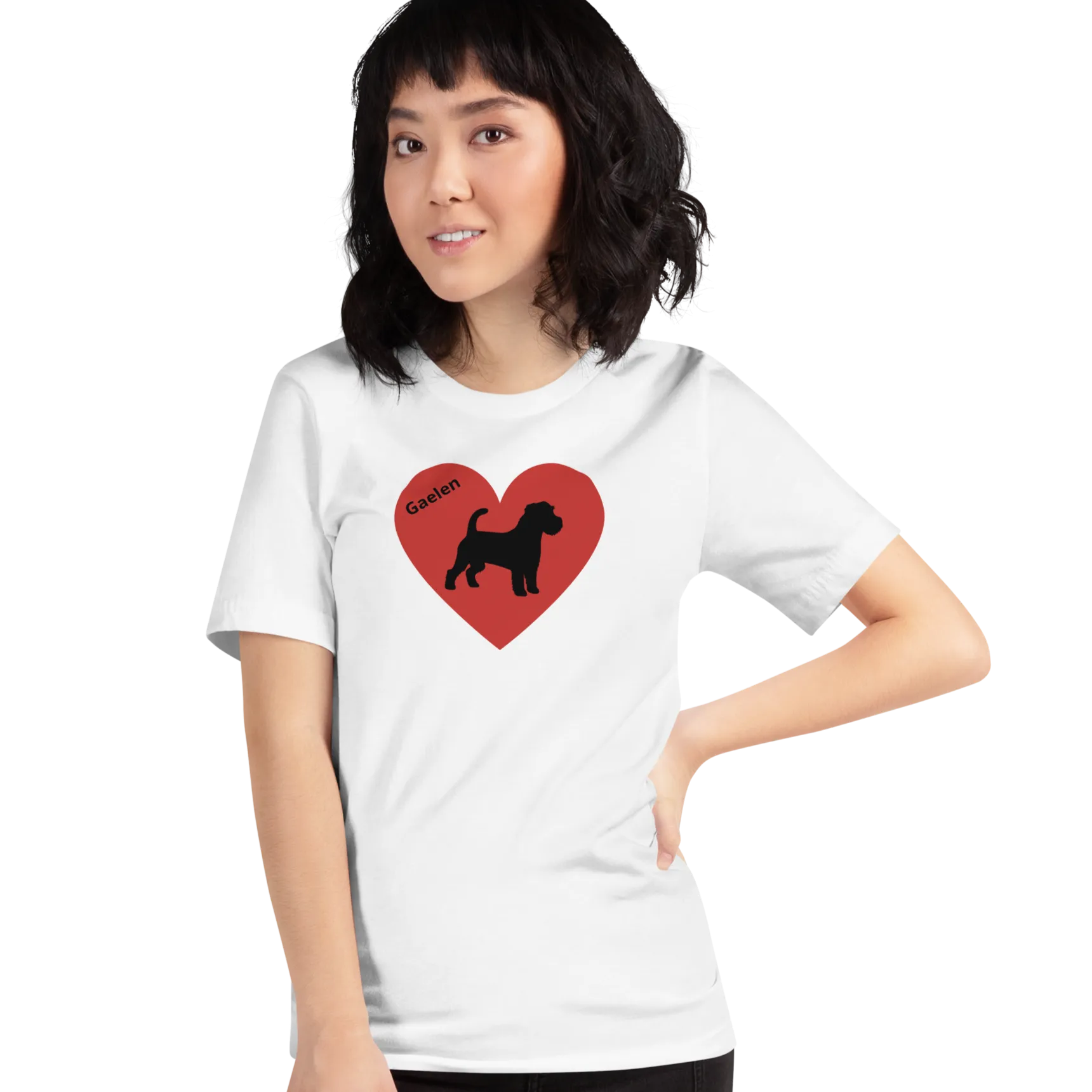 Gaelen - Russell in Heart T-Shirts - Light