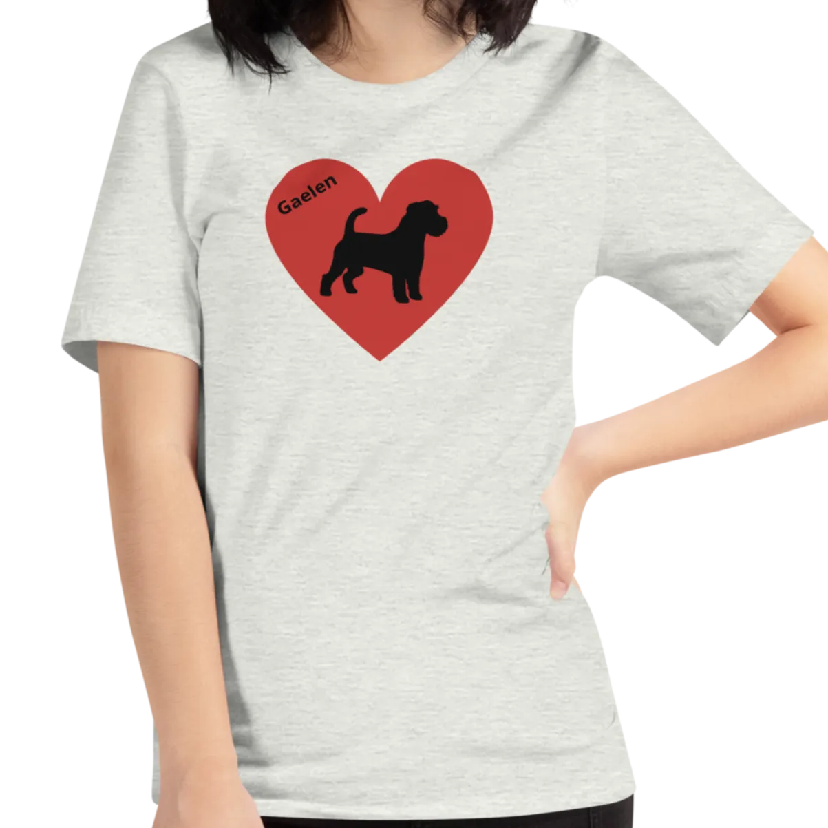 Gaelen - Russell in Heart T-Shirts - Light