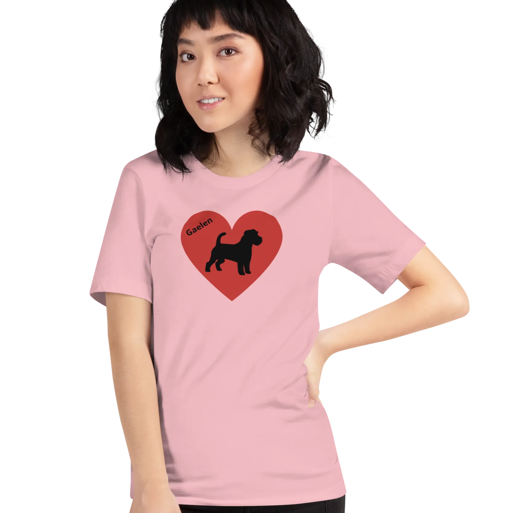 Gaelen - Russell in Heart T-Shirts - Light