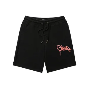 Geedup Handstyle EMB Shorts 'Black / Peach' (2024)
