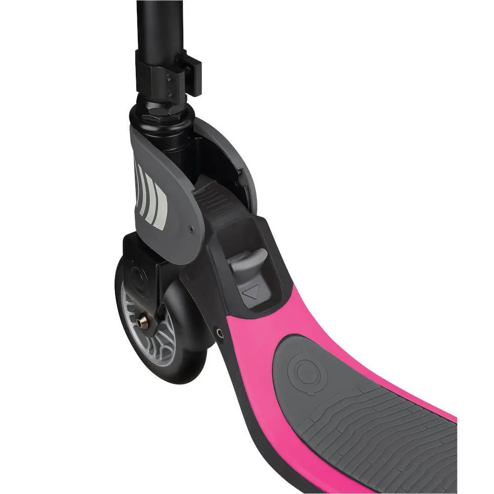Globber Flow 125 Foldable 2-Wheels Kick Scooter – Black/Pink