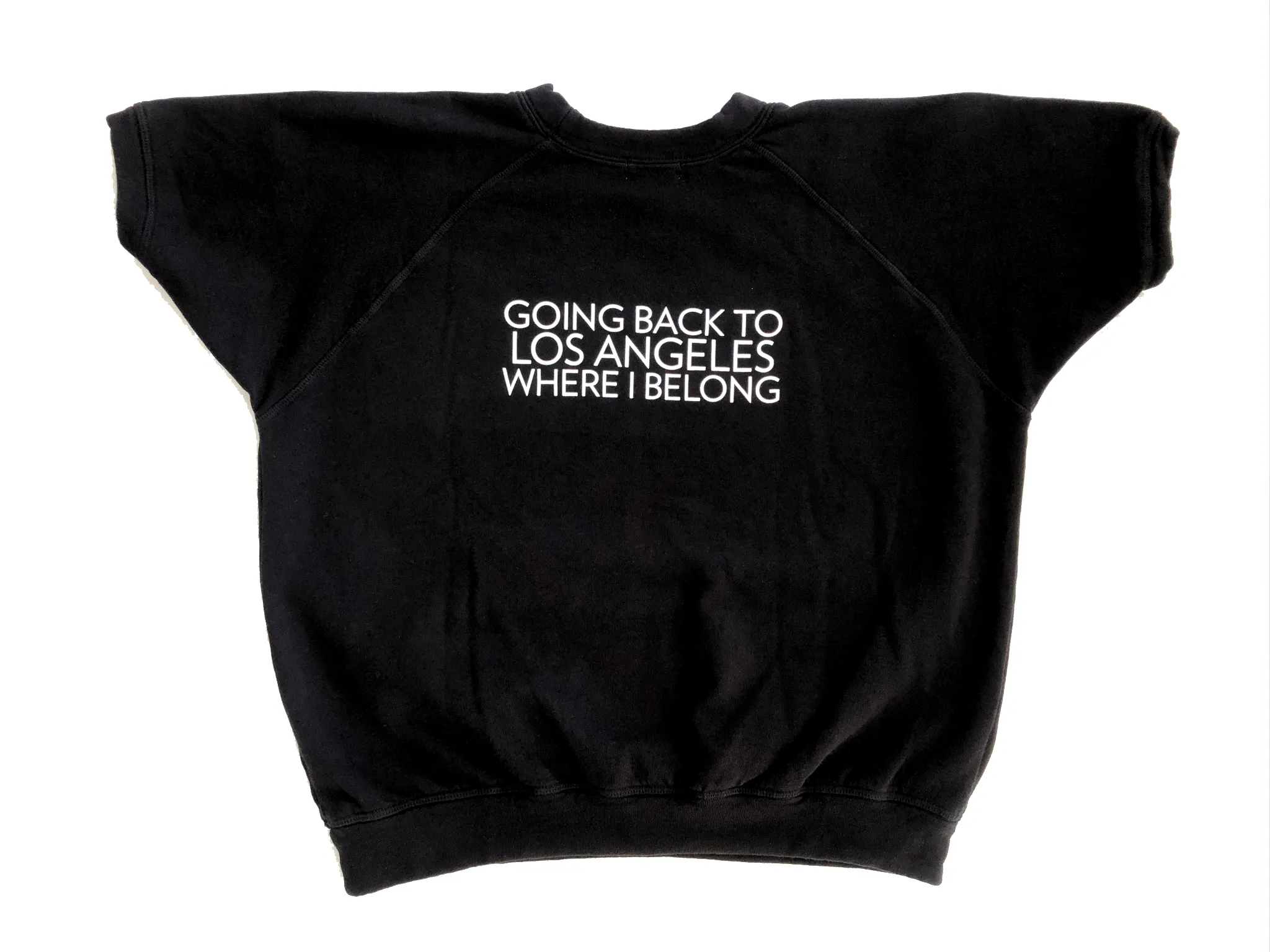 Going Back to LA Short Sleeve Sweatshirt