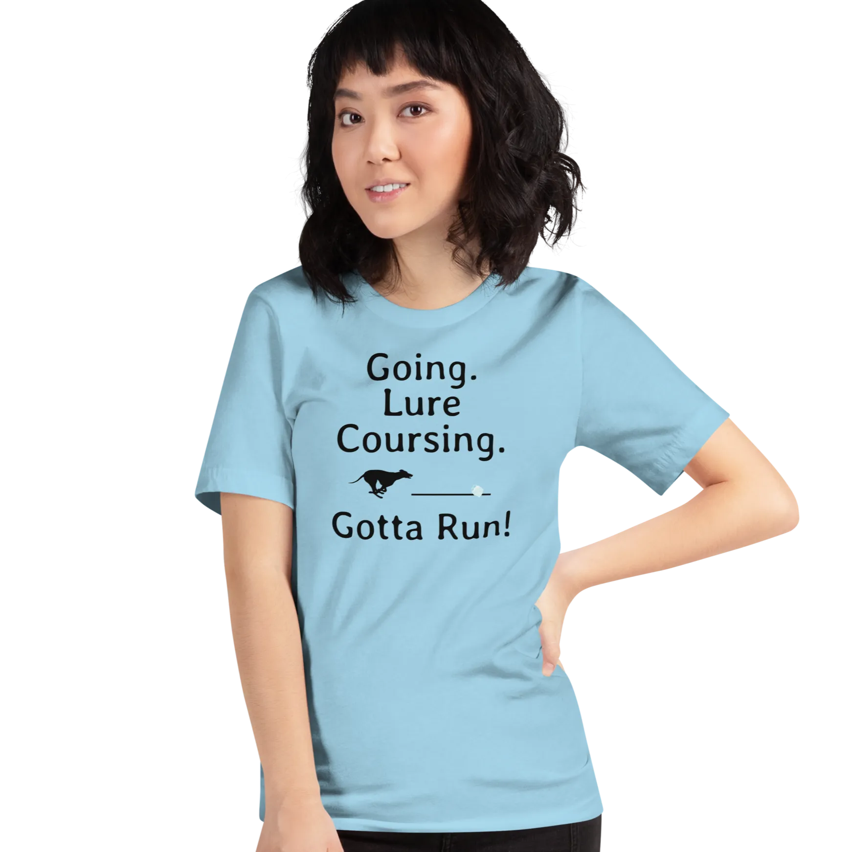 Going. Lure Coursing. Gotta Run T-Shirts - Light