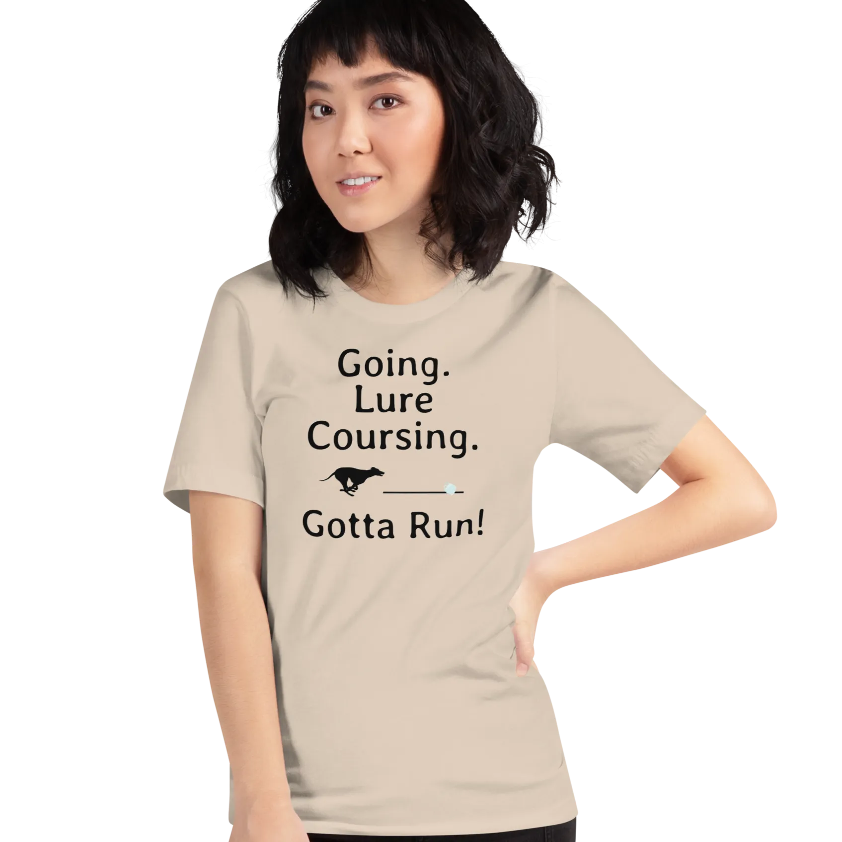 Going. Lure Coursing. Gotta Run T-Shirts - Light