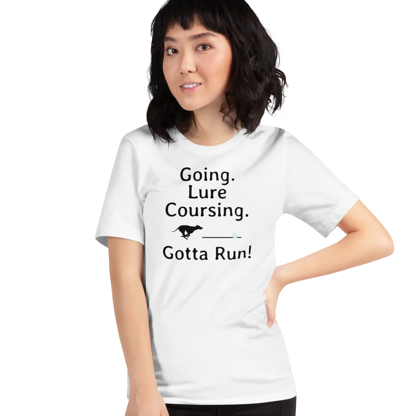 Going. Lure Coursing. Gotta Run T-Shirts - Light