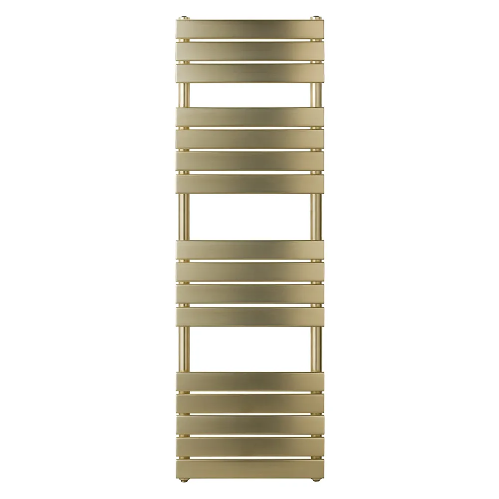 Gold Bathroom Radiator 1600mm x 500mm – Brushed Brass Finish
