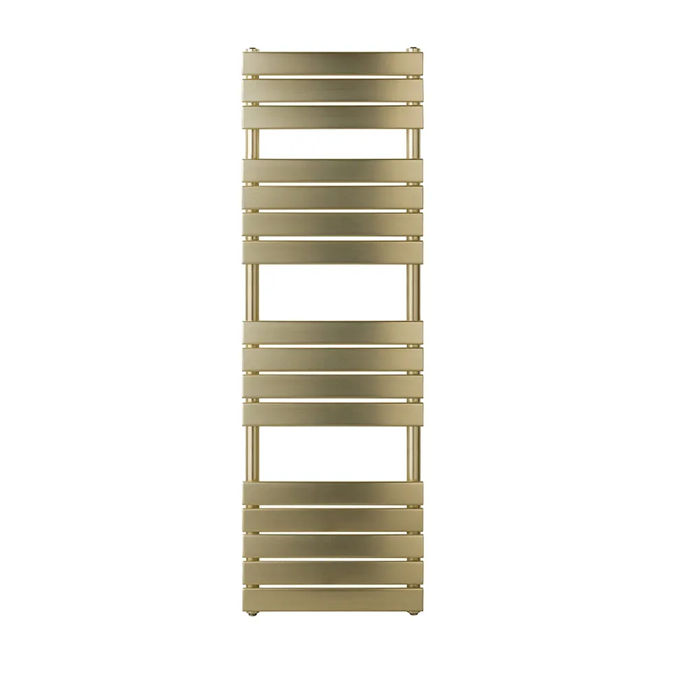 Gold Bathroom Radiator 1600mm x 500mm – Brushed Brass Finish