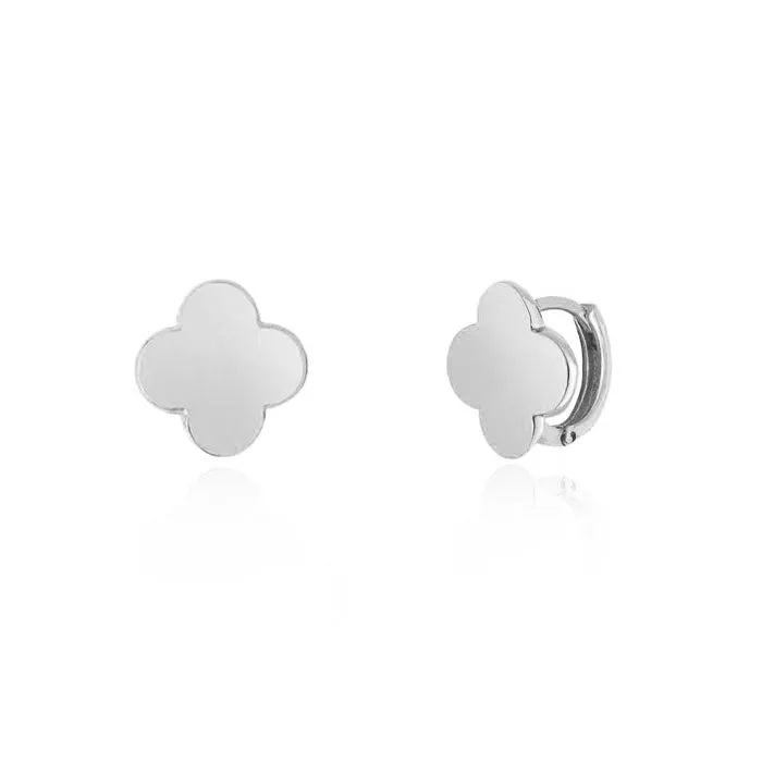 Gold Clover Earrings