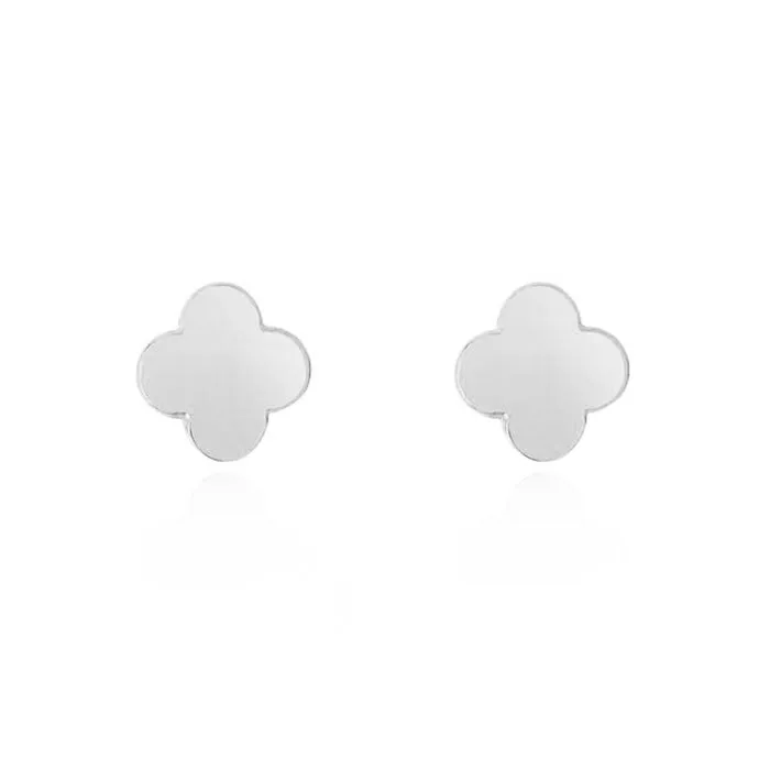 Gold Clover Earrings
