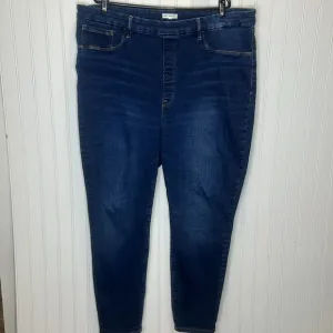 Good American Power Stretch Pull On Jeans Size 4XL