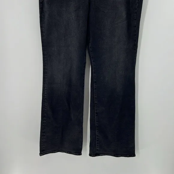 Good American Women's Good Classic Boot Jeans - Black162 - 24 Plus - NWT