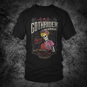 GothRider Blondie Coffee Unisex T-Shirt