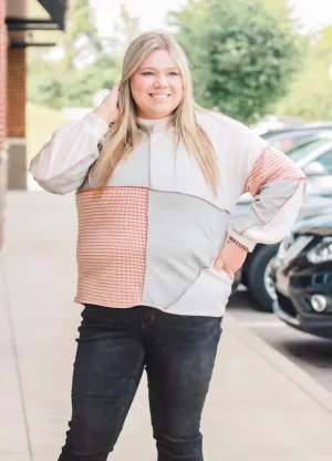 Growing Older Color Block Sweater