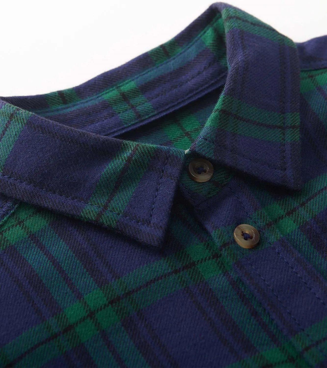 Hatley Holiday Blackwatch Plaid Button Down Shirt