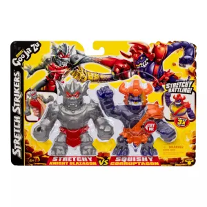Heroes Of Goo Jit Zu Stretch Strikers S11 Kight Blazagon Vs Corruptagon