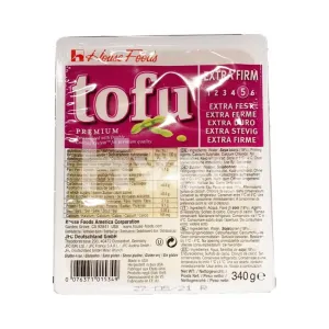 House Premium Tofu Extra Firm Purple 340g ~ House 上等特硬豆腐 紫 340g