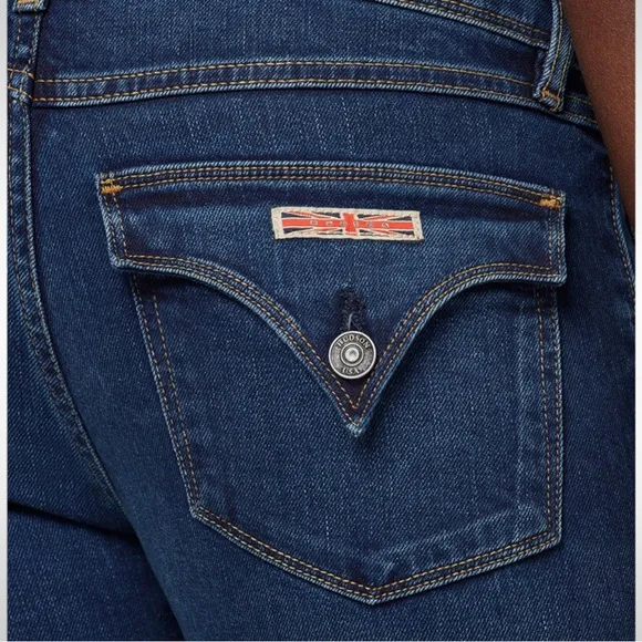 Hudson Jeans Distressed Collin Skinny Jeans