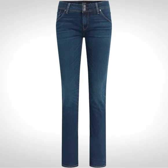 Hudson Jeans Distressed Collin Skinny Jeans