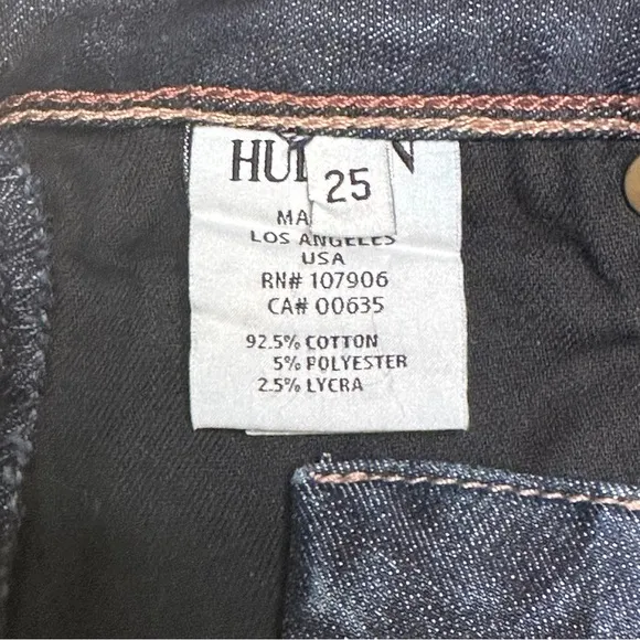 Hudson Jeans Distressed Collin Skinny Jeans