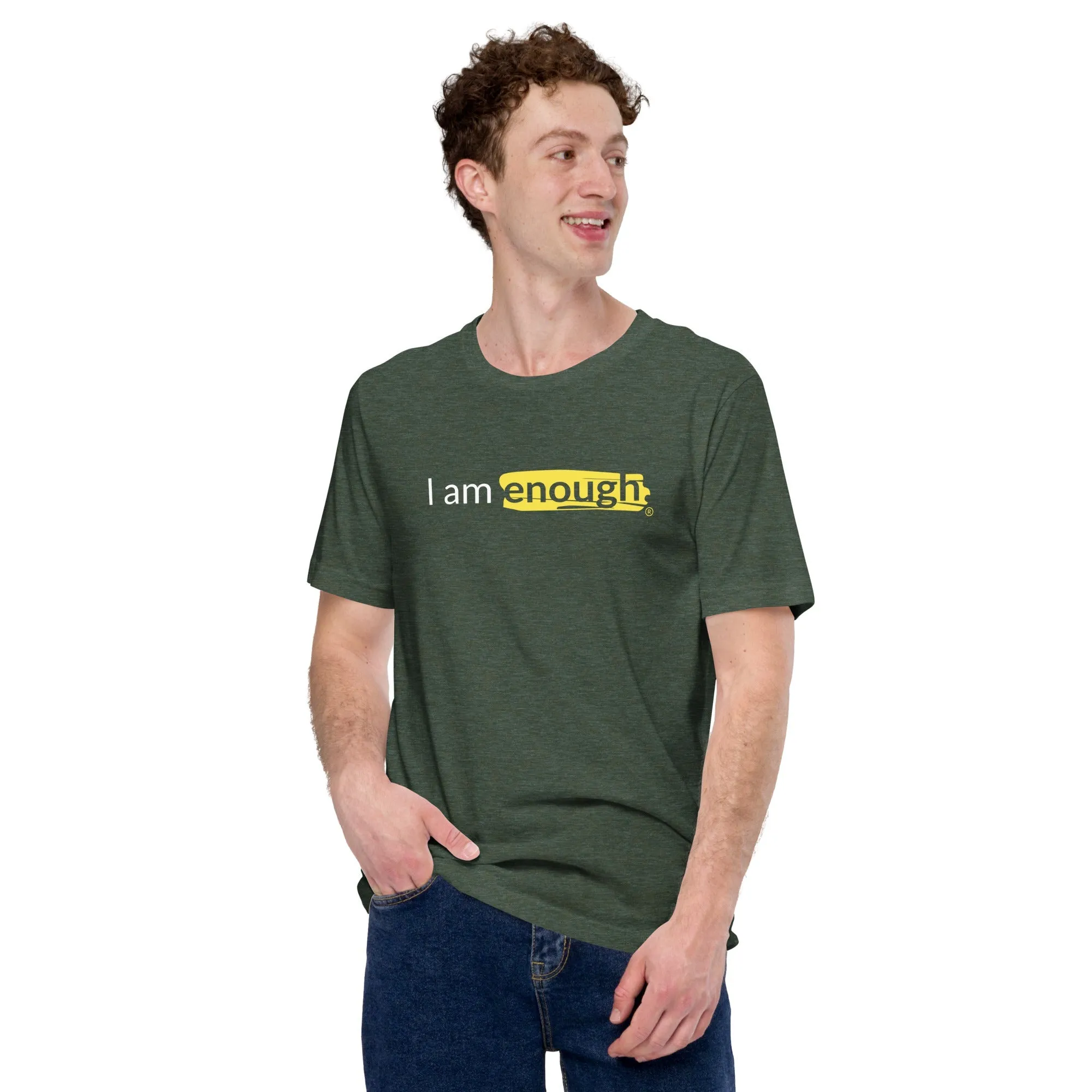 I AM ENOUGH ORIGINAL Mental Health Suicide Prevention T-Shirt for Men