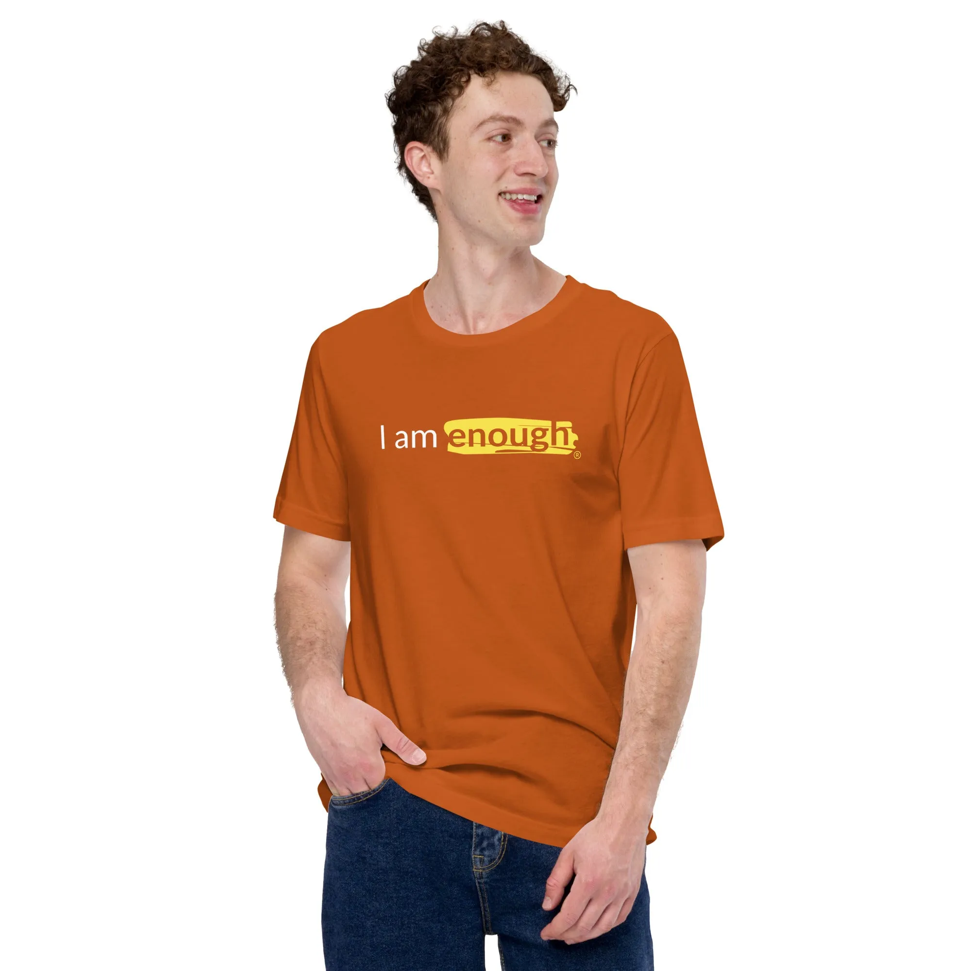 I AM ENOUGH ORIGINAL Mental Health Suicide Prevention T-Shirt for Men