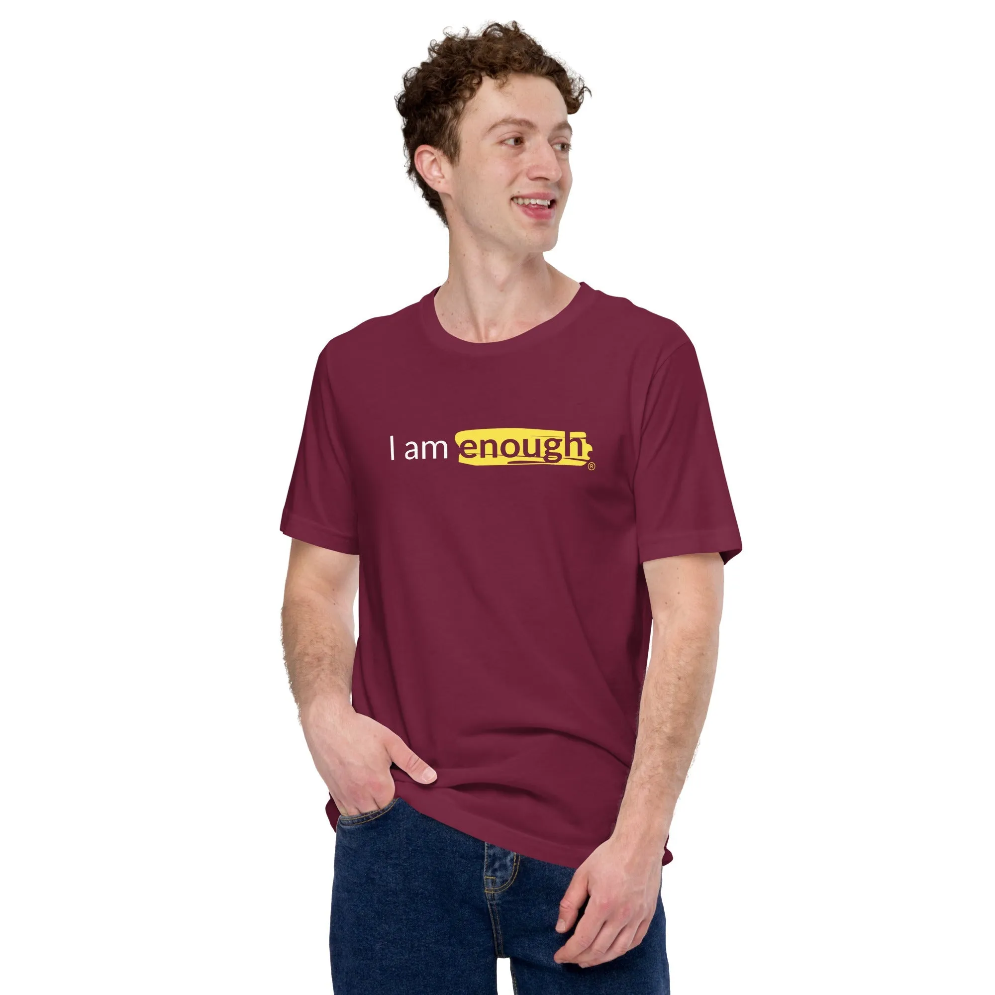 I AM ENOUGH ORIGINAL Mental Health Suicide Prevention T-Shirt for Men