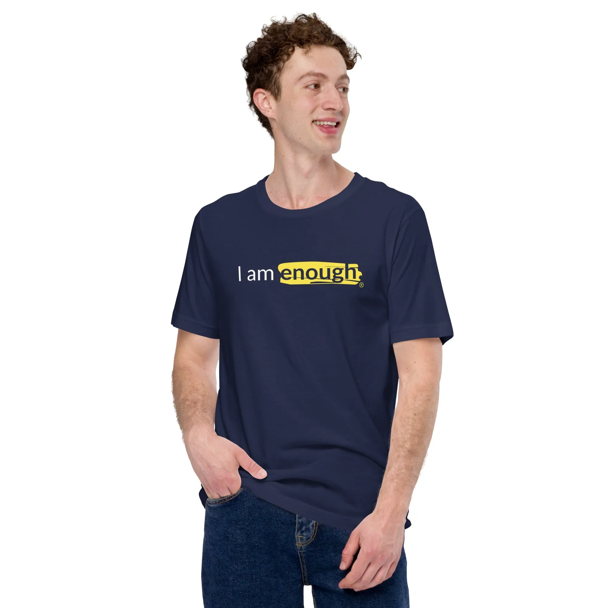I AM ENOUGH ORIGINAL Mental Health Suicide Prevention T-Shirt for Men
