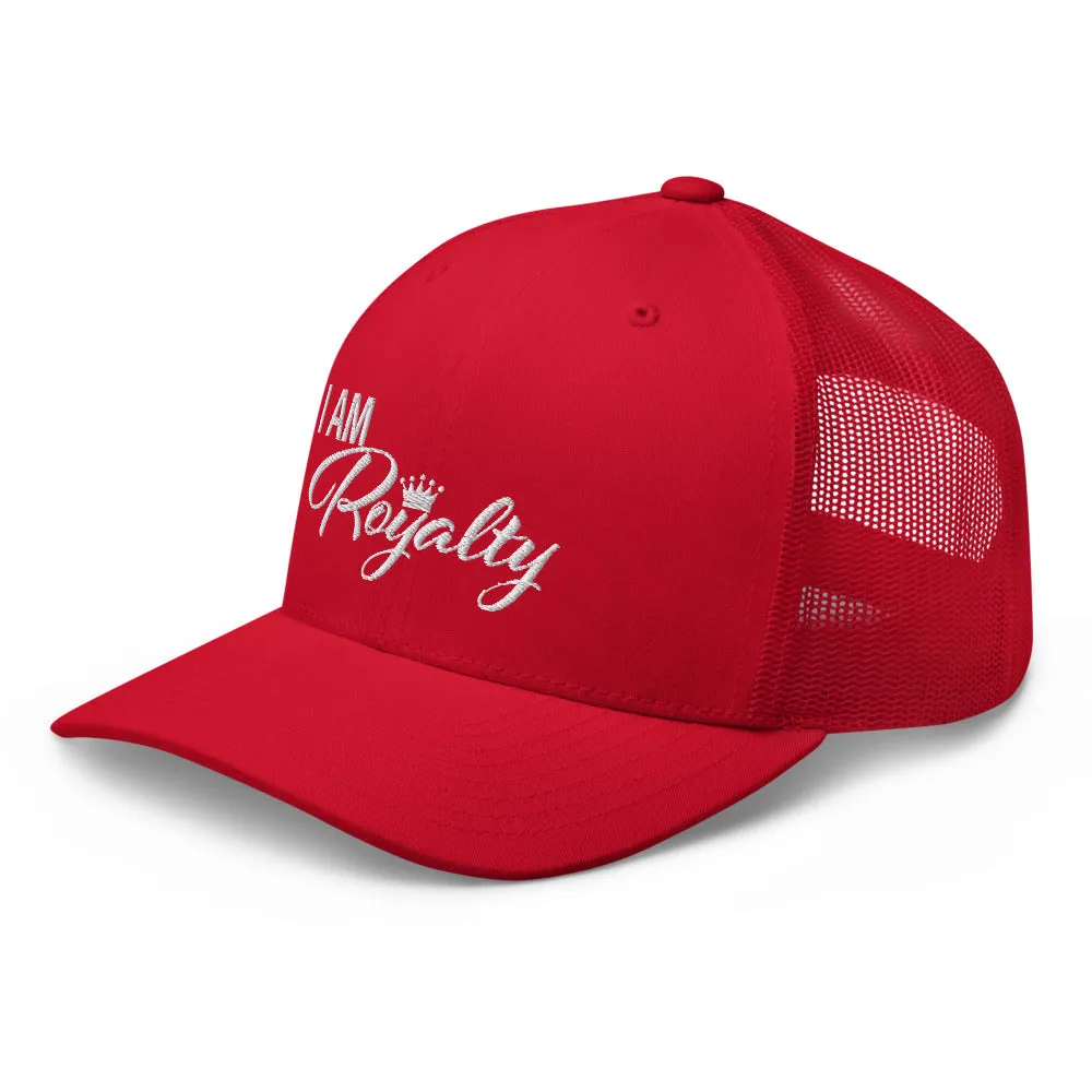 I AM Royalty (Red/ White Trucker Cap)