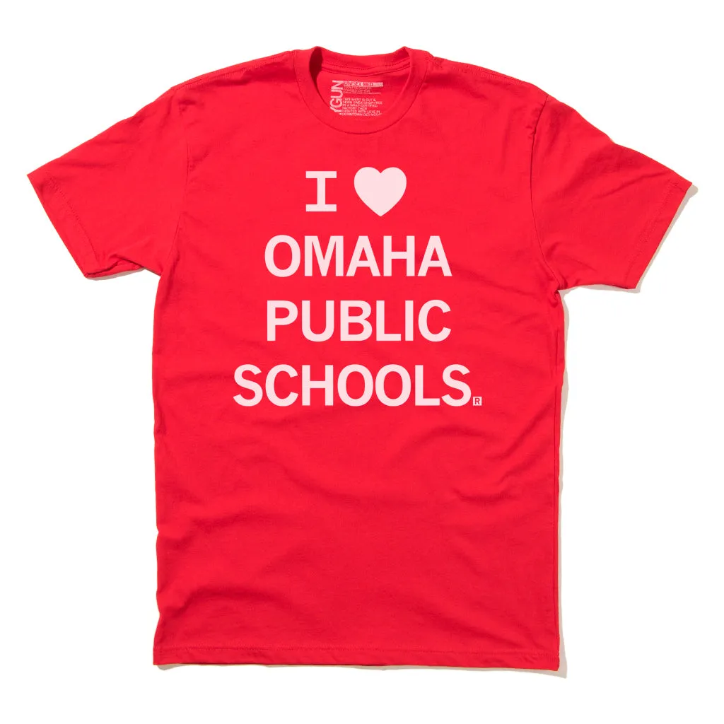 I Heart Omaha Public Schools (R)