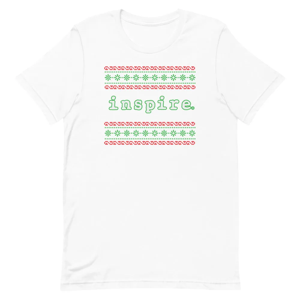 inspire Ugly Christmas Holiday Themed Short-Sleeve Unisex T-Shirt