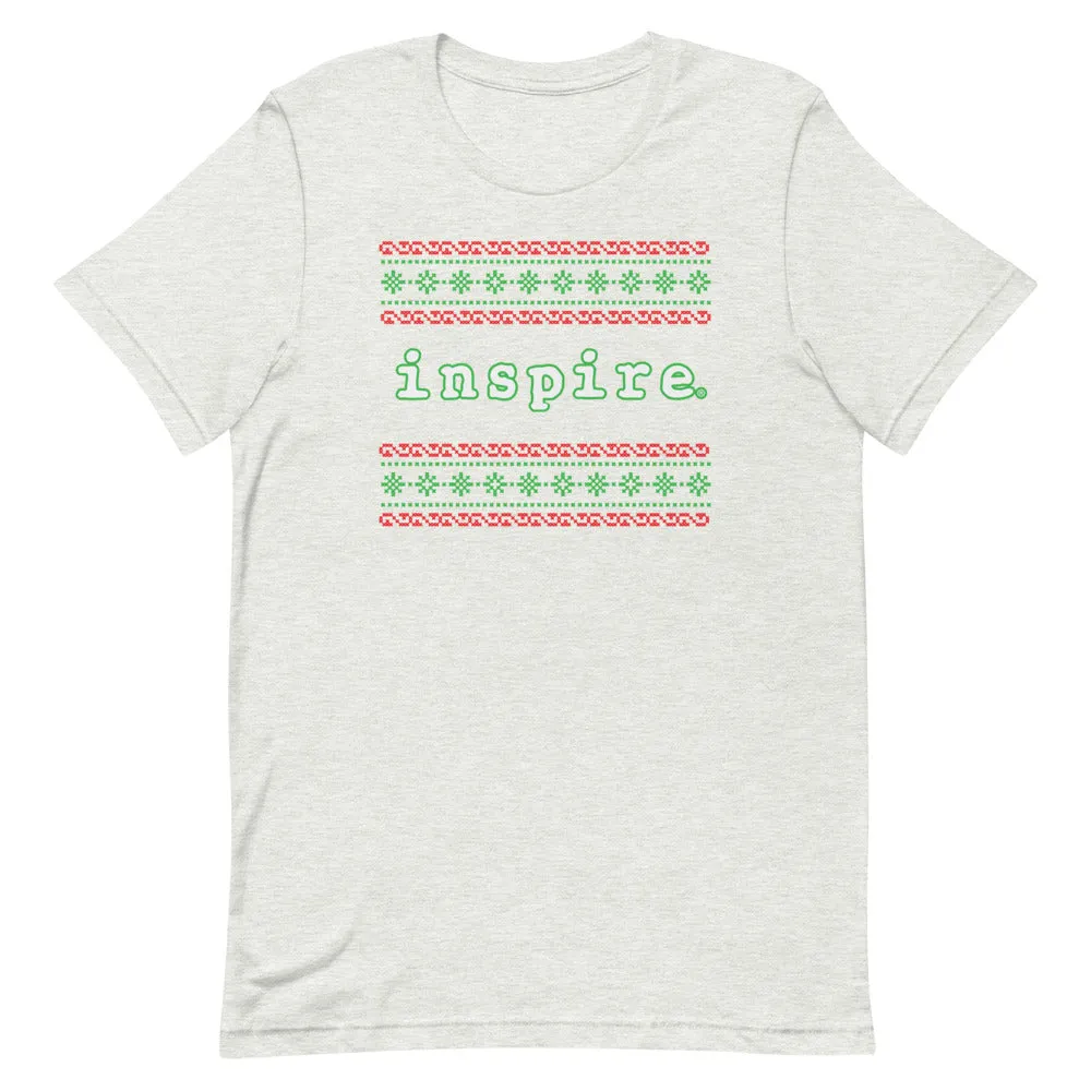 inspire Ugly Christmas Holiday Themed Short-Sleeve Unisex T-Shirt