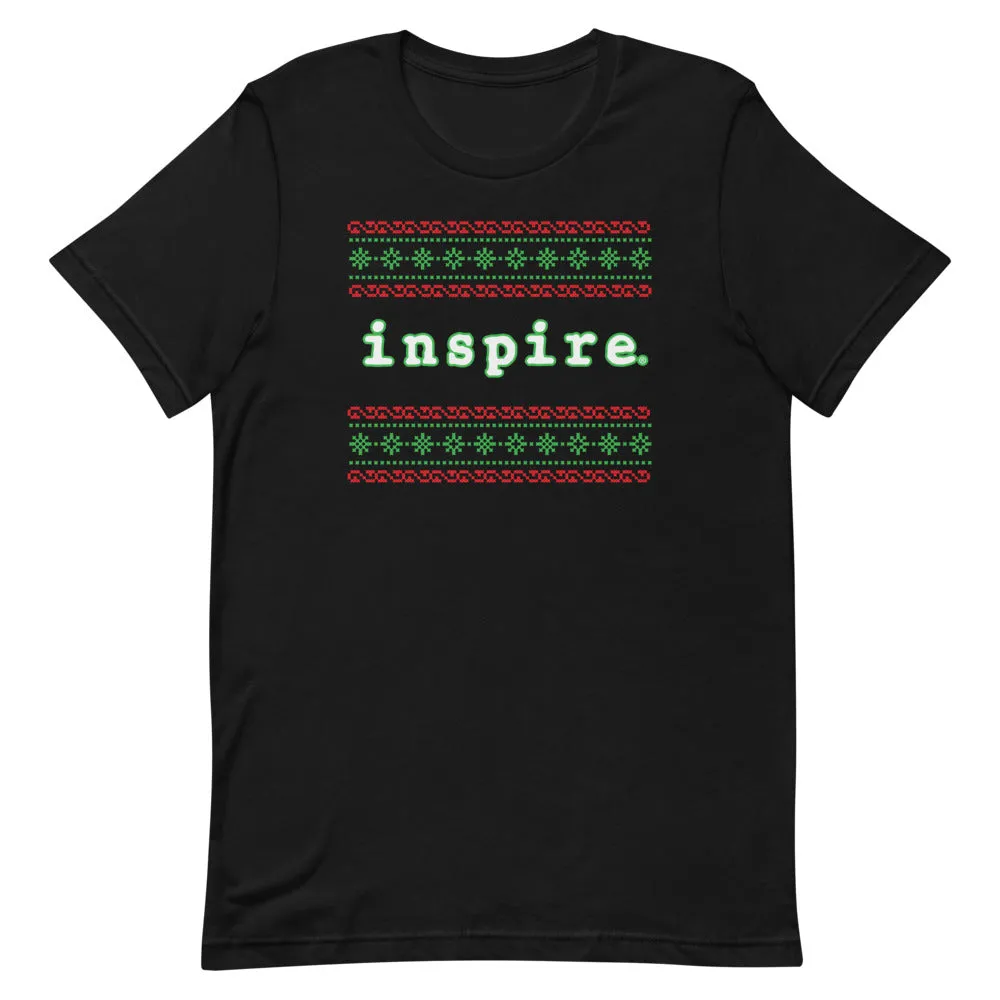 inspire Ugly Christmas Holiday Themed Short-Sleeve Unisex T-Shirt