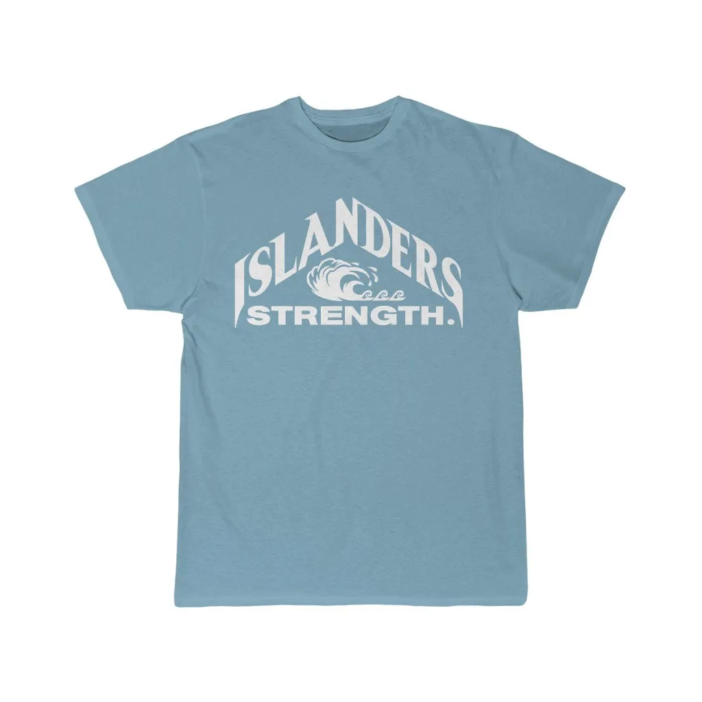 Islanders Strength White Men's Short Sleeve Tee
