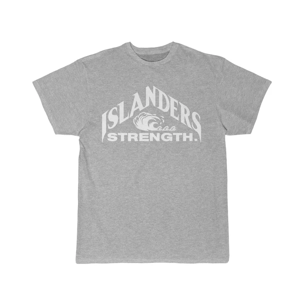 Islanders Strength White Men's Short Sleeve Tee